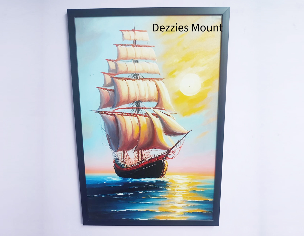 Dezzies Mount Framed Canvas