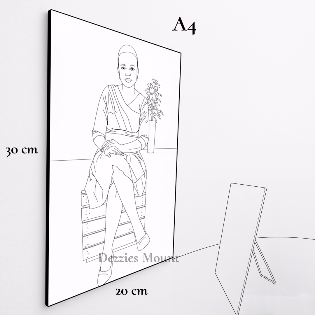 A4 Photo Mount