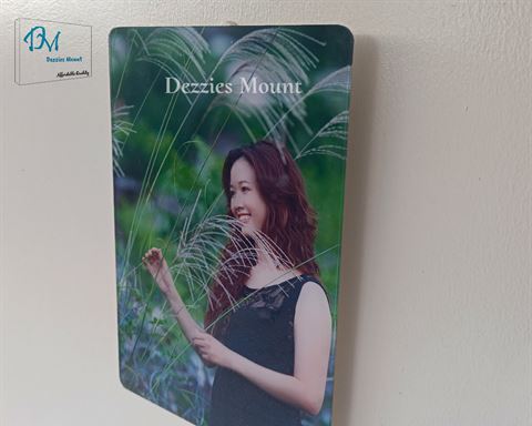 Acrylic print with a glossy finish